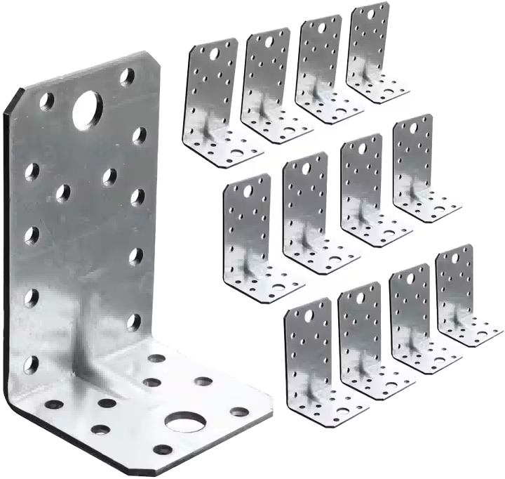 Tấm kết nối gỗ Bộ phận kim loại Giá đỡ góc